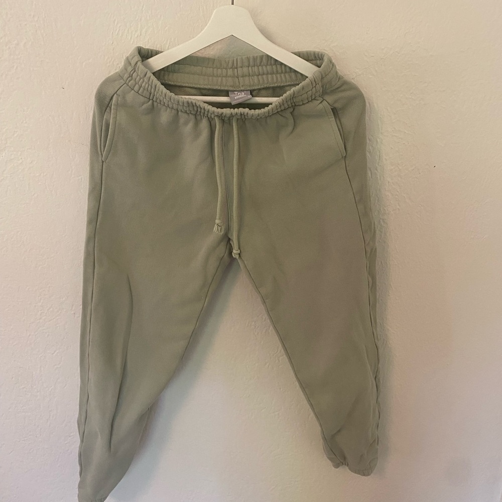 Aritzia sage green Jogger Pants - Picture 2 of 5